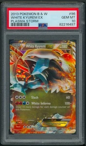Pokémon Black And White Plasma Storm White Kyurem EX 96/135 PSA 10 - Picture 1 of 2