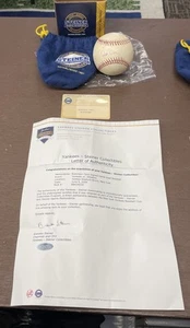 Robinson Cano hand signed Autographed game used MLB Baseball Steiner w/bag/box A - Picture 1 of 4