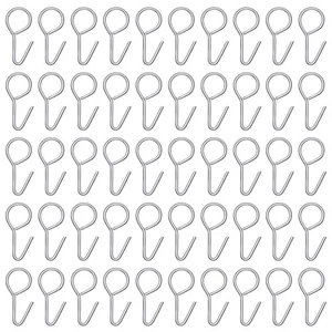 Ganchos de fijación para funda de asiento de coche 100 un. ganchos de fijación para cojín - Imagen 1 de 9