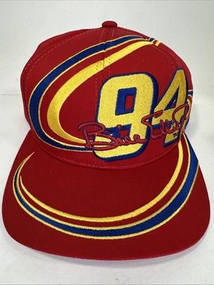 Gorra Nascar Bill Elliot #94 roja bordada, NUEVA Foto 1 de 4