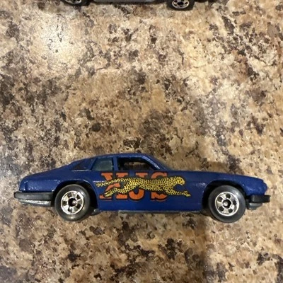 Stock antiguo nuevo. Hot Wheels Jaguar XJS azul Mattel 1977 Hong Kong como nuevo Foto 1 de 4