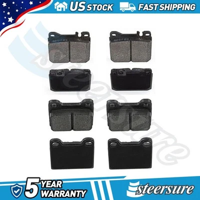 Magma Front Rear Disc Brake Pad Set for 1977-1978 Mercedes-Benz 230 - Image 1 of 4