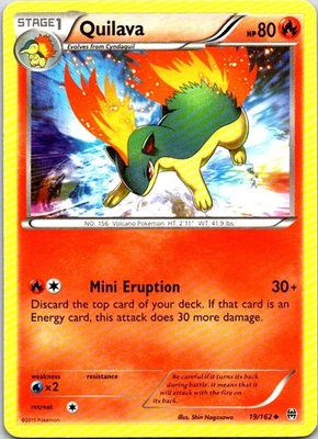 Quilava Uncommon XY - BREAKthrough 19/162 NM - Image 1 of 2