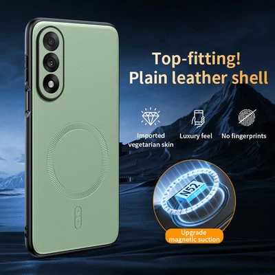 For OnePlus Nord 5, Magnetic Wireless Charge Phone Case PU Leather Shockproof - Image 1 of 4