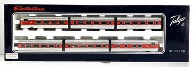 CS177 ELECTROTREN H0 3302AC - SET 6 COCHES TREN TALGO III RENFE - EJES AC! - Imagen 1 de 3