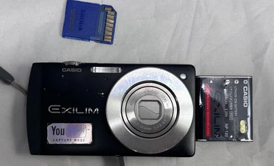 Casio EXILIM ZOOM EX-Z70 7.2MP Digital Camera - Black Untested No Charger - Image 1 of 2