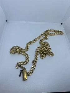 Ralph Lauren gold chain Toggle Belt/Necklace 40” Long - Picture 1 of 3