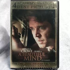 A Beautiful Mind (2-Disc Set), Russell Crowe (FS), DVD - Picture 1 of 4