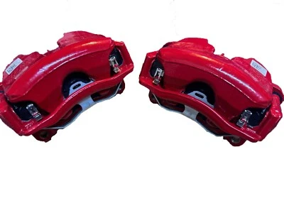 Audi A3 VW Golf Skoda Octavia Red Front Brake Caliper Set 2019–2022 OEM NEW - Image 1 of 4