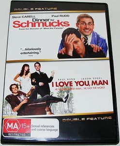 DINNER FOR SCHMUCKS / I LOVE YOU MAN---(Dvd Two Disc Set) - Picture 1 of 3