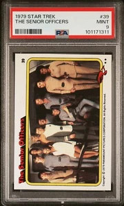 1979 TOPPS STAR TREK THE SENIOR OFFICERS #39 TRADING CARD | PSA 9 MINT POP 8 - Picture 1 of 4