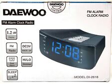 Daewoo DI-2618 220-Volt Alarm Clock Radio 220V-240V Export Overseas Use Only