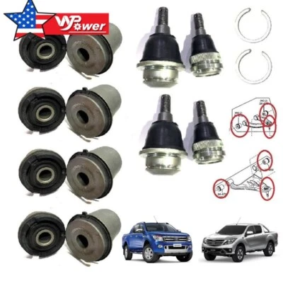 Kit de rótula de brazo superior e inferior para Mazda BT-50 Ford Ranger T6 XLT Wildtrak Foto 1 de 4