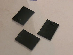 Lego 3 schwarze Truhtüren Set 7033 5980 7633 / 3 black door container  - Bild 1 von 1