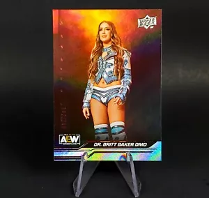 Dr Britt Baker SP 2024 AEW/249 Jaula de Acero Holofoil All Elite Wrestling - Imagen 1 de 13