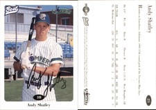 Andy Shatley Signed 1996 Best St. Catharines Stompers #25