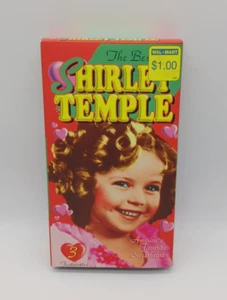 The Best of Shirley Temple 3 Featurettes Kids in Africa Pardon My Pups Weds VHS - Picture 1 of 4