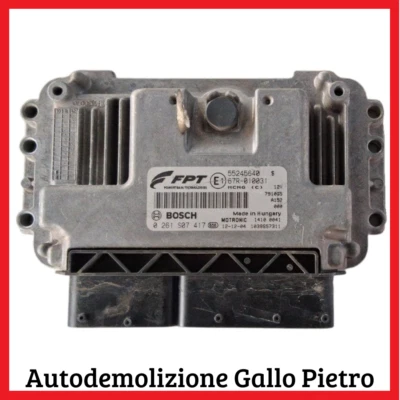 Centralina iniezione gestione motore ECU ECM LANCIA delta iii 2008 844 1.4 t-jet - Immagine 1 di 2
