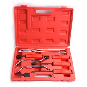 Juego de herramientas de servicio de frenos | Herramienta de instalación de reparación profesional Juego de servicio de tambor - Imagen 1 de 4