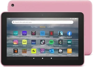 Amazon Fire 7 Tablet (9th gen) Plum, 32GB, 7" Display, WiFi - Picture 1 of 4