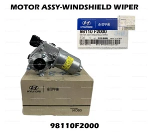 ⭐Genuine⭐ Windshield Wiper Motor 98110F2000 for Hyundai Elantra Kia Sportage - Picture 1 of 8