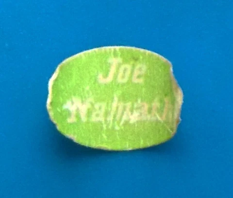 1970 JOE NAMATH 12" mego NY Jets figure -- ORIGINAL HELMET LOGO DECAL tb Cover