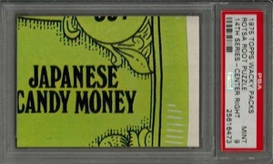 1975 Topps Wacky Packages Rotsa Root Puzzle Center Right 14th PSA 9 MINT Card - Picture 1 of 1