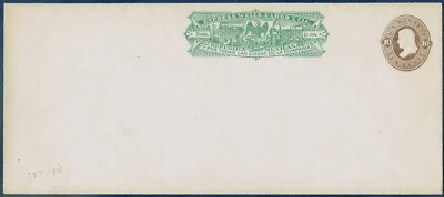 [st3552] USA 1875 #U189 Unused Entire with EXPRESS WELLS FARGO Y CIA. MEXICO - Image 1 of 2