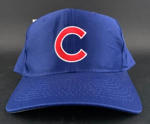 Chicago Cubs Logo Athletic Snapback Hat Baseball Cap Adjustable One Size New Tag - Picture 1 of 8