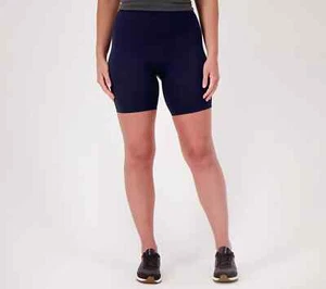 Pantalón corto sin costuras Breezies - azul marino (2X) a475765 - - Imagen 1 de 3