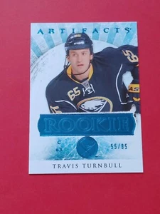 2012-13 Artifacts Rookies Sapphire Blue #157 Travis Turnbull RC #/85 Buffalo - Picture 1 of 2