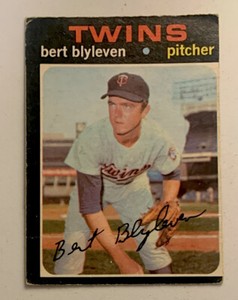 1971 O-Pee-Chee #26 Bert Blyleven RC - Minnesota Twins