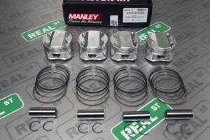 Manley Forged Pistons B18A/B 81.5mm Bore 1.2 cc 10.2:1 89mm Stroke - Picture 1 of 9