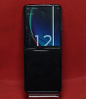 *AS-IS*-Motorola-Razr+-2023-Unlocked--256GB-Black-(Cracked-Screen)-front/back