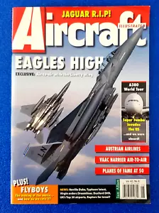 JAGUAR R.I.P AIRCRAFT ILLUSTRATED EAGLES HIGH VOL. 40 NO. 6 MAGAZINE SHIPS FREE - Imagen 1 de 8