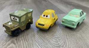 Geo Trax Disney Pixar Cars Push Along Sarge, Acer & Petrov Trunkov Read Descript - Picture 1 of 11