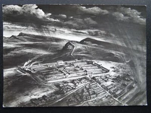 Postal Northumberland HOUSETEADS Muralla Romana Fuerte de Borcovicium c1960 RP - Imagen 1 de 2