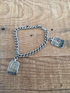 RARE 1945 MIT BASKETBALL TOURNAMENT MEDAL EMI Tournament Sterling Silver Charms - Picture 1 of 6