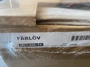 IKEA FARLOV Sectional 3+2 Sofa Left Couch Cover Slipcover - Flodafors Beige - Picture 1 of 5