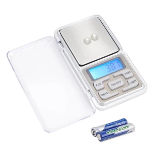 Precision Pocket Digital Gram Scale 500G X 0.01G with Tray - Food, Jewelry, Ounc - Picture 1 of 6