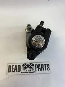 Pinza de freno delantera izquierda Harley negra 84-99 gold eagle XL Softail Dyna - Imagen 1 de 5