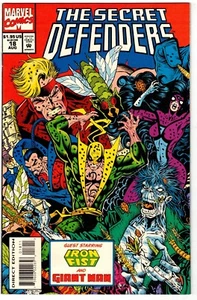 THE SECRET DEFENDERS # 18 - 1994 Marvel (en muy buen estado-) Doctor Druida Puño de Hierro (A) - Imagen 1 de 1