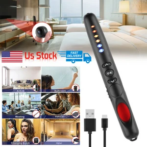 2023 Detector Anti-Cámara Anti Cámara Bug RF Coche GPS Rastreador Buscador Escáner - Imagen 1 de 11