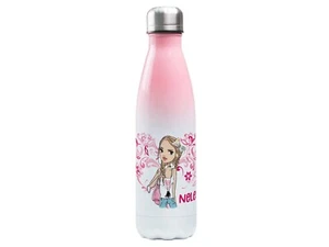 Borraccia rosa personalizzata con nome ♥ Teenie Girlie ♥ regalo compleanno - Foto 1 di 7