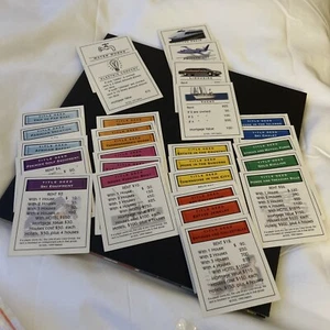 Monopoly Millennium Edition 2000 Replacement Game Pieces PROPERTY CARDS - Picture 1 of 2