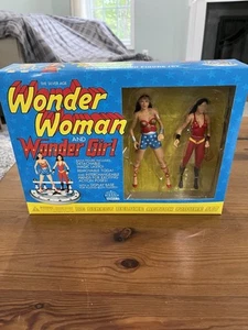 Silver Age Wonder Woman and Wonder Girl 6" Action Figures DC Direct NIB - Picture 1 of 4