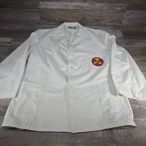 VTG Angelica Doctor Lab Coat Sz XL - Picture 1 of 6