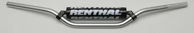 Renthal 7/8in. Handlebar - Vintage/Desert Bend - Silver Motorcycle ATV/UTV - Image 1 of 4