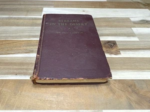 ✅Streams in the Desert ✅Mrs Chas Cowman ✅1950 ✅31st printing ✅Hardback✅Vintage - Picture 1 of 17