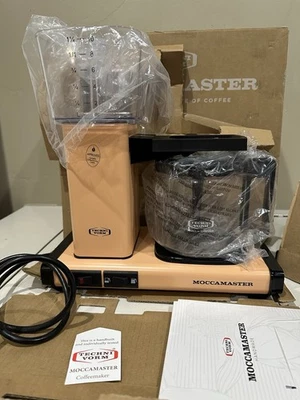 Technivorm MOCCAMASTER   KBGV Coffee Maker Machine Apricot  53921 - Image 1 of 4